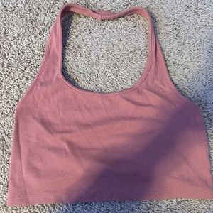 Pacsun light pink halter top
